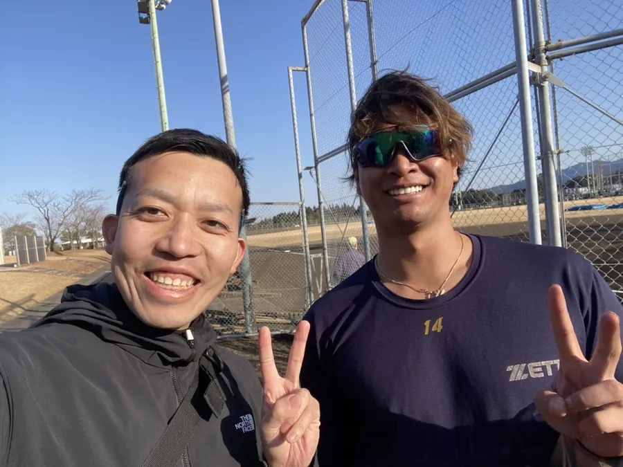 溝端院長と競技選手
